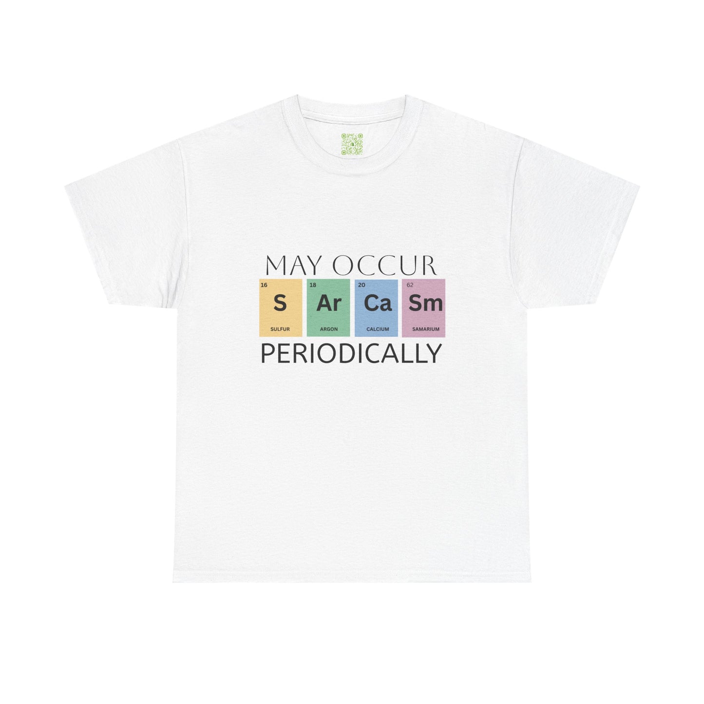 Sarcasm Periodic Table Shirt, Funny Sister Shirt, Introvert Shirt, Chemistry Shirt, Science Teacher Gift, Chemistry Gift