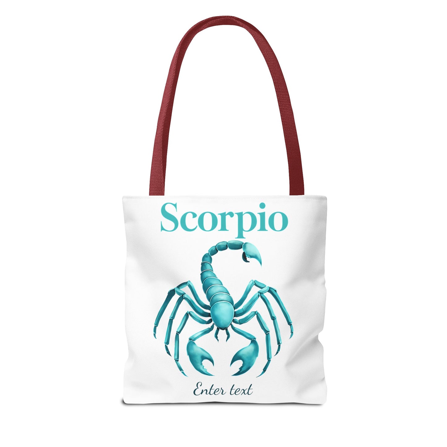 Scorpio Zodiac Personalized Tote Bag, Custom Scorpio Gift, Astrology Tote, Birth Month Gift, Scorpio Sign Present
