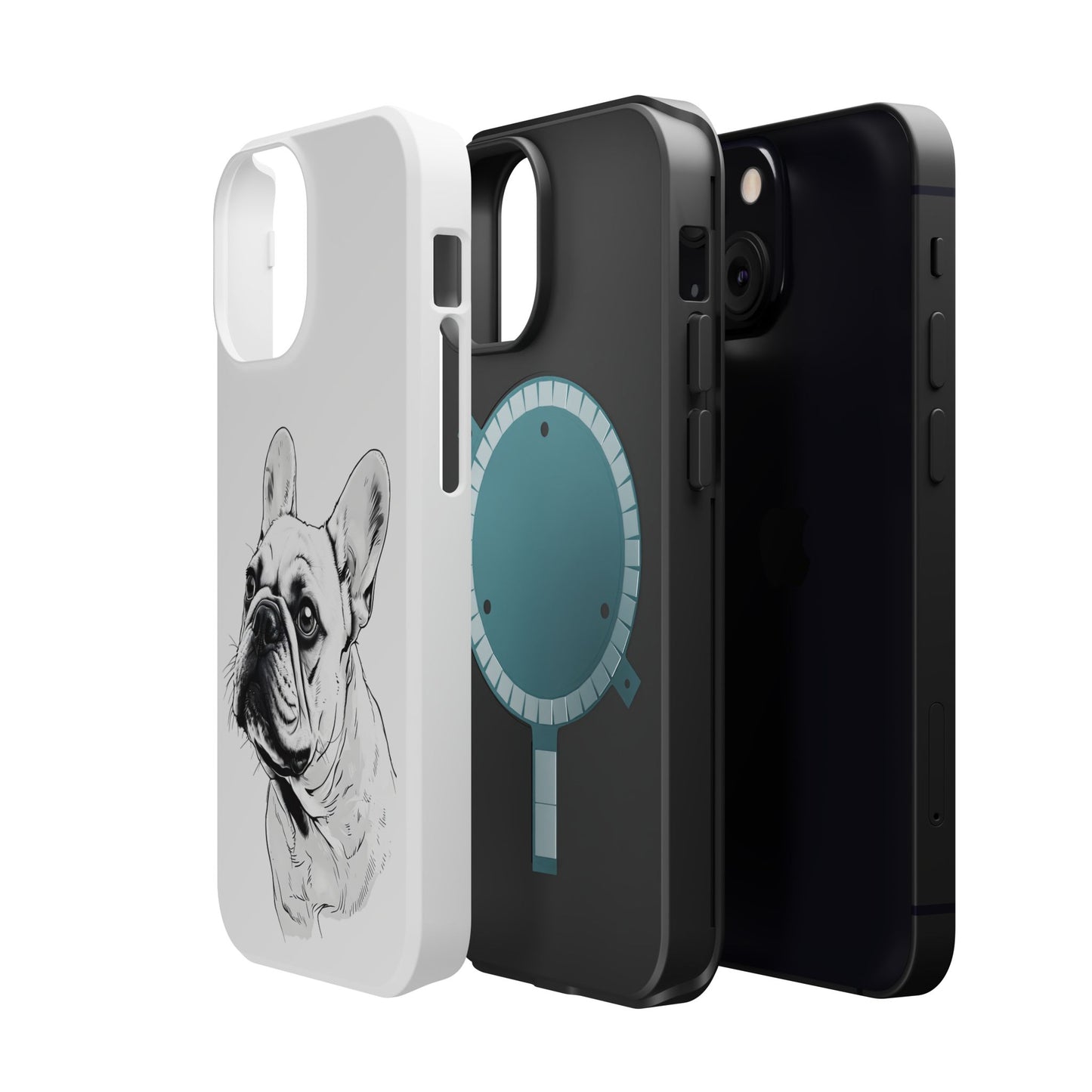 French Bulldog Magnetic Phone Case, Custom Pet Case, Durable Phone Accessories, Gift for Dog Lovers, Unique Phone Protection