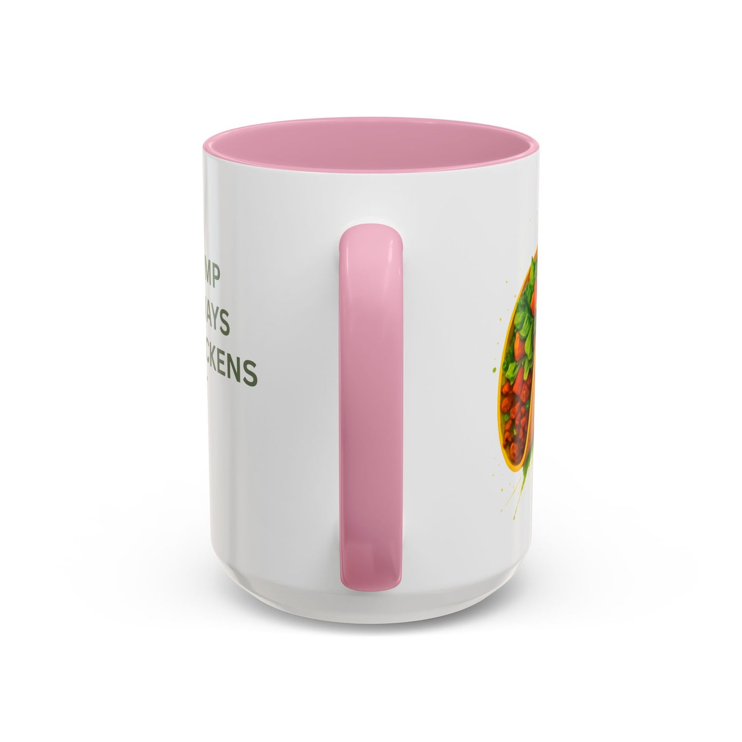 Trump Always Chickens Out TACO Mug, Subtle Anti Trump, Democrat Gift Mug, Funny Liberal Gift, Political Mug