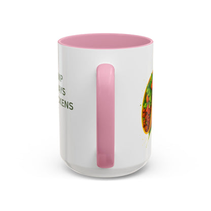Trump Always Chickens Out TACO Mug, Subtle Anti Trump, Democrat Gift Mug, Funny Liberal Gift, Political Mug