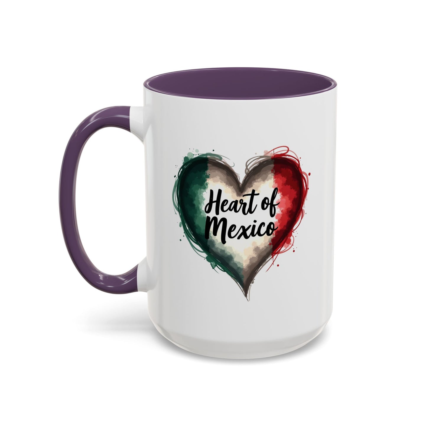 Heart of Mexico Coffee Mug, Hispanic Heritage Mug, Mexican Pride Gift, Immigrant Rights, Mexican Culture, Resistance Mug