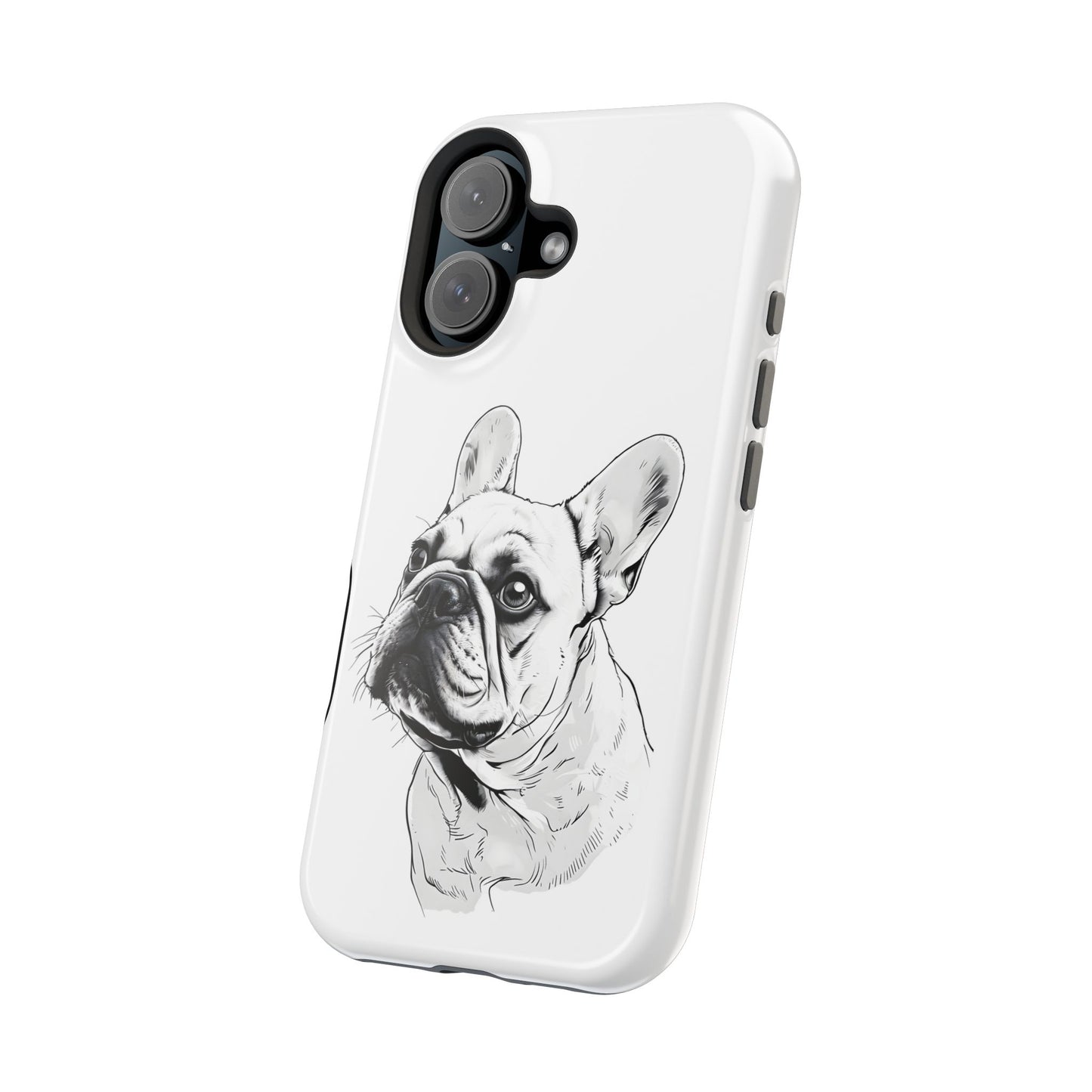 French Bulldog Magnetic Phone Case, Custom Pet Case, Durable Phone Accessories, Gift for Dog Lovers, Unique Phone Protection