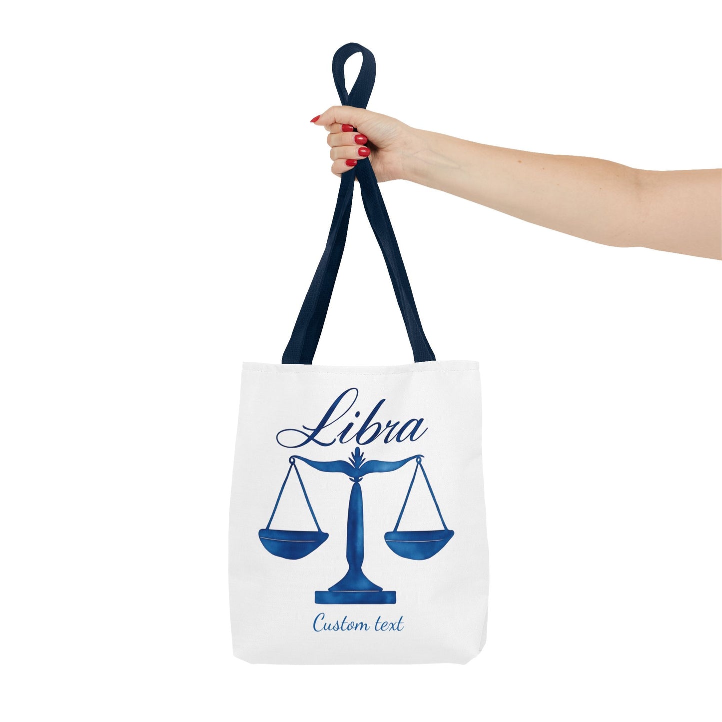 Libra Zodiac Personalized Tote Bag, Artistic Tote Bag, Astrology Lover Tote, Trendy Tote Bag, Unique Weekender Bag