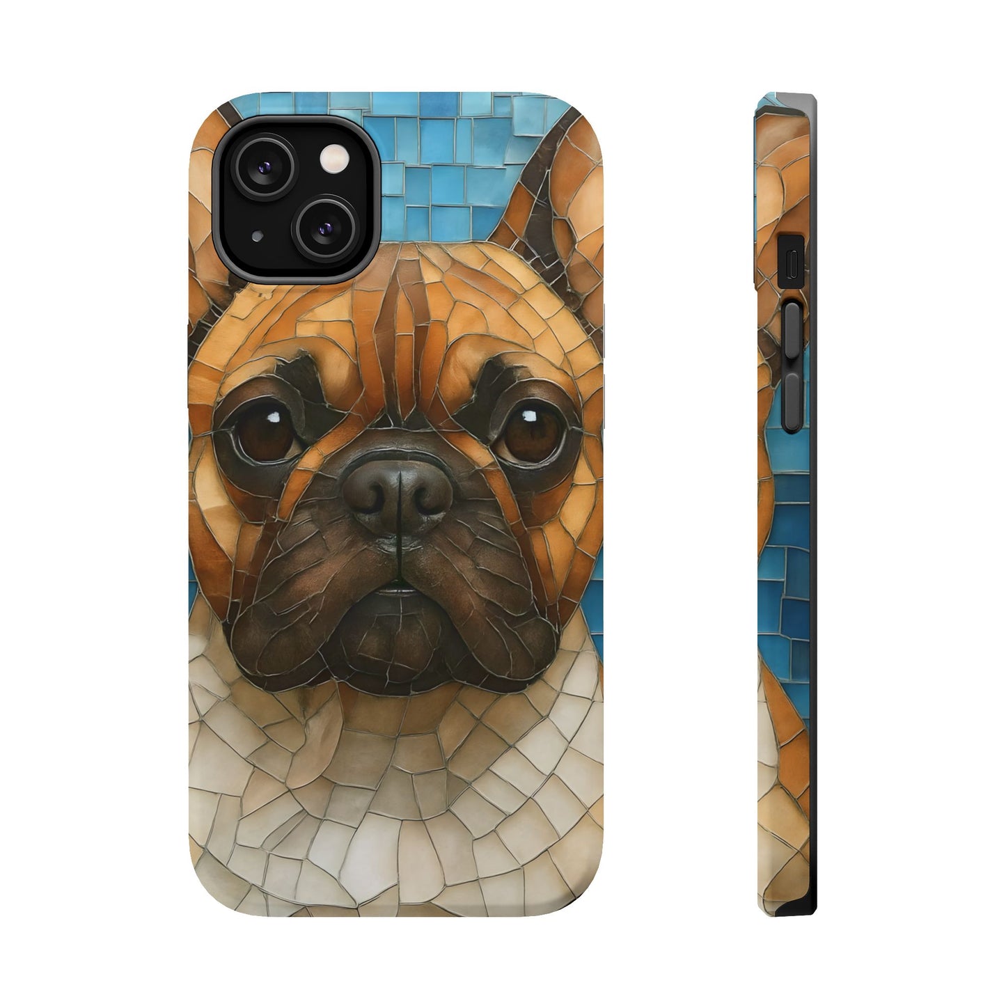 French Bulldog Mosaic Phone Case, French Bulldog Art, Dog iPhone Case, Frenchie Mom, French Bulldog Gift, Dog Lover