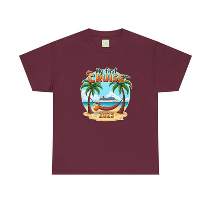 My First Cruise 2025 Tee, Cruise Squad 2025, Family Vacation Tee, Group Cruise Shirt, Personalized Cruise, Cruise Gifts