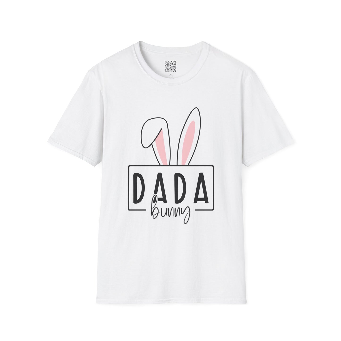 Dada Bunny Ears Unisex Softstyle T-Shirt - Cute Easter Apparel for Aunts
