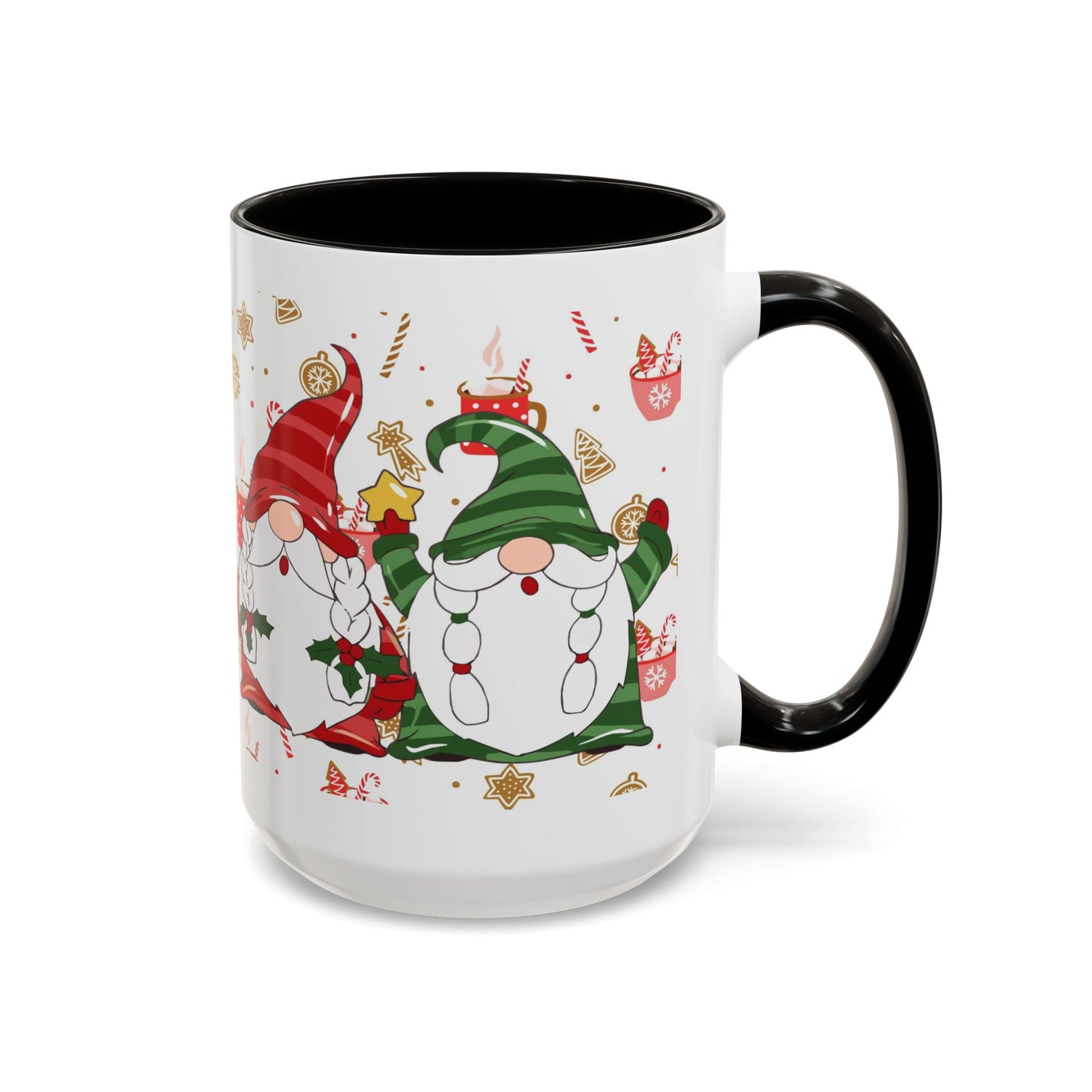 Joyous Gnome Christmas Mug Collection, Cute Holiday Coffee Cup, Festive Gnome Gift, Christmas Morning Hot Cocoa Mug, Holiday Drinkware for Family