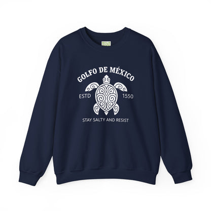 Stay Salty and Resist Turtle Sweatshirt, Gulf of Mexico, Democrat Tee, Resistance Shirt, Social Justice