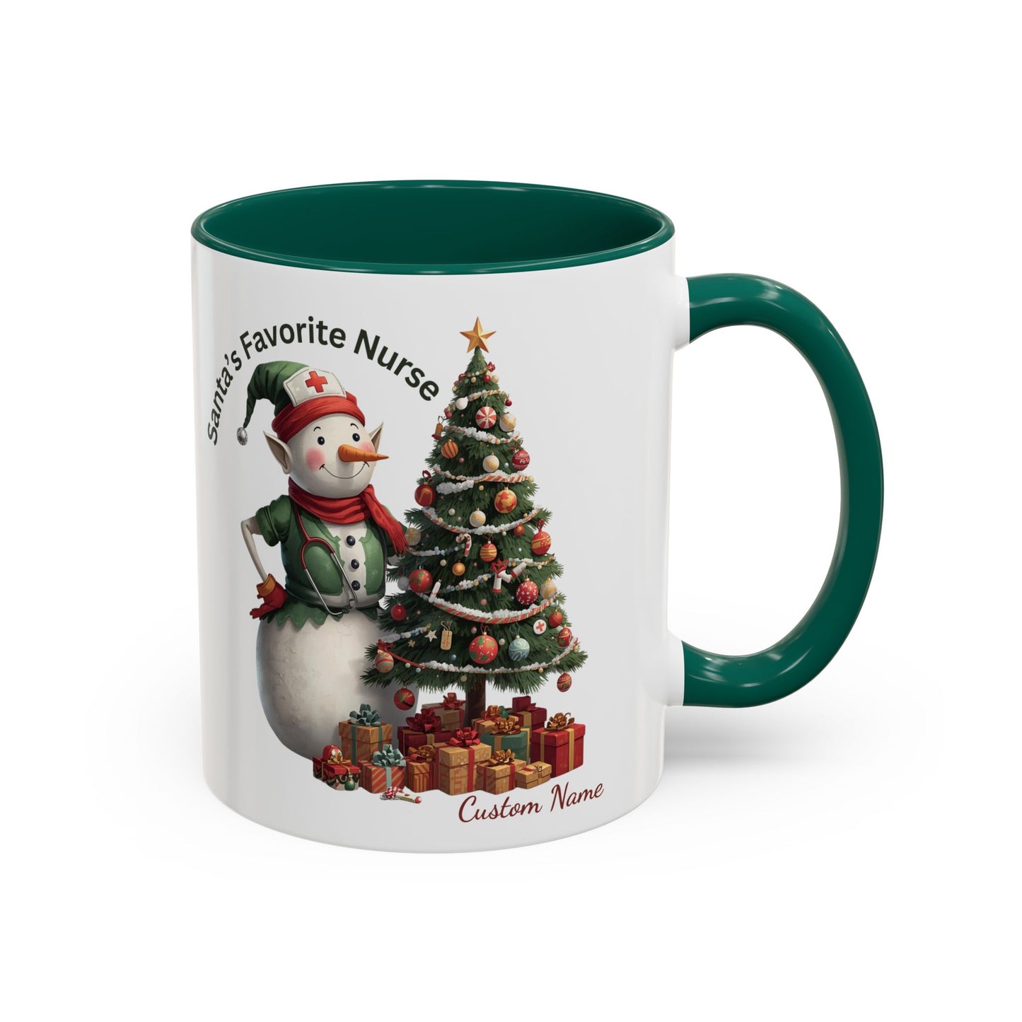 Nurse Christmas Mug, Future Nurse Gift, Nurse Practitioner, Snowman Mug, Nursing Graduation, Christmas Gifts