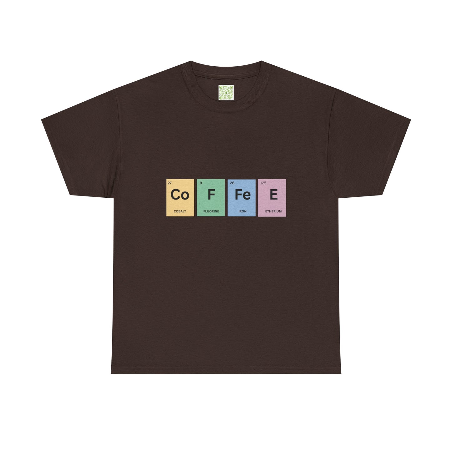 Creative Coffee Science Shirt, Chemistry Elements Tee, Periodic Table Shirt, Gift for Chemist, Science Teacher