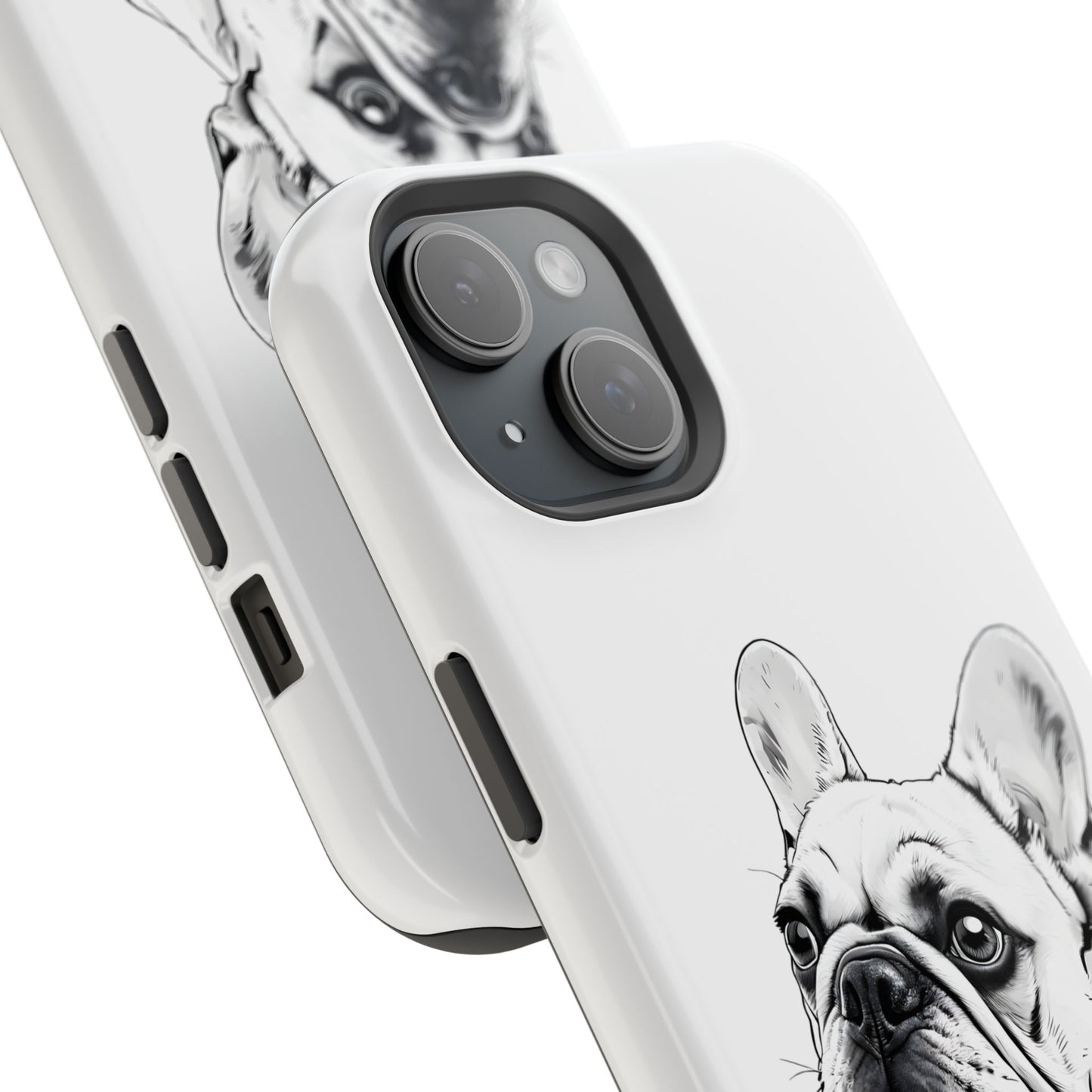 French Bulldog Magnetic Phone Case, Custom Pet Case, Durable Phone Accessories, Gift for Dog Lovers, Unique Phone Protection