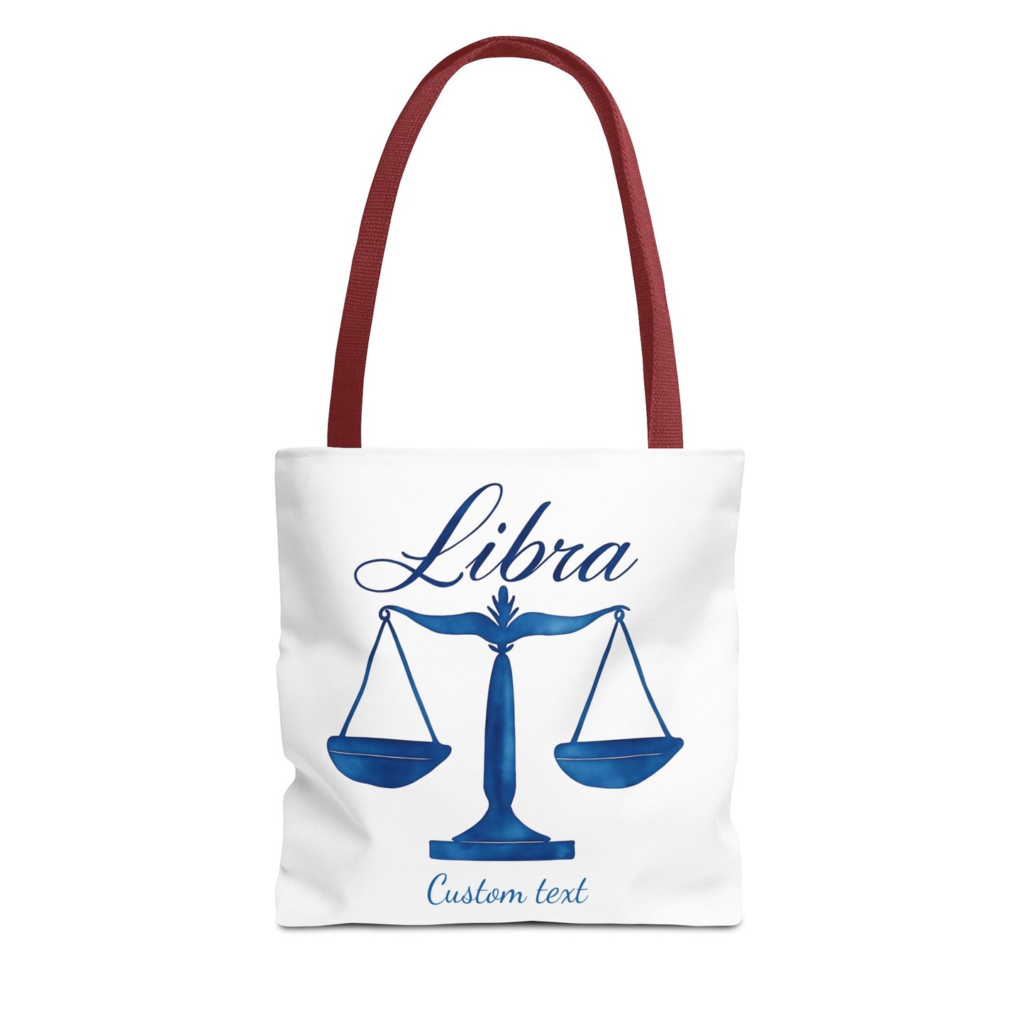 Libra Zodiac Personalized Tote Bag, Artistic Tote Bag, Astrology Lover Tote, Trendy Tote Bag, Unique Weekender Bag