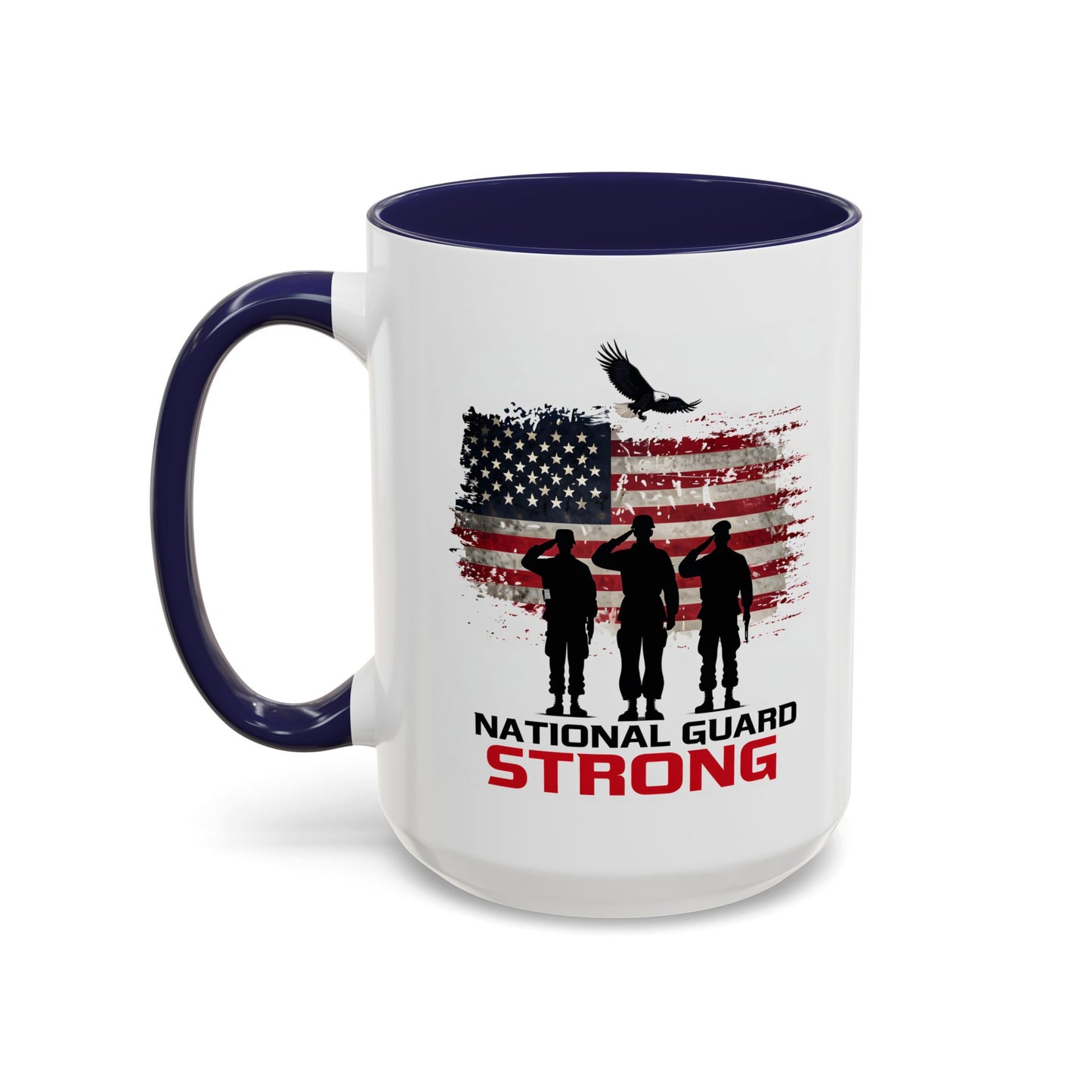 Patriotic National Guard Coffee Mug, Air National Guard, Army Wife Mug, Gift for Soldier, Army Veteran Gift, Army Dad Mug