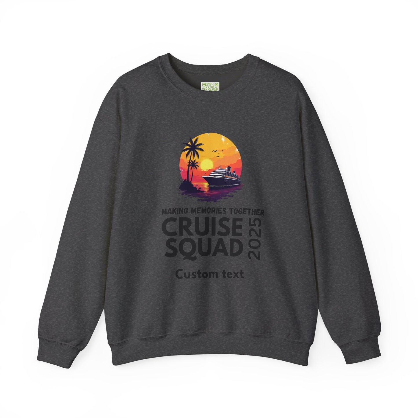 Personalized Cruise Squad 2025 Sweatshirt, 2025 Cruise Sweatshirt, Family Cruise Sweatshirt, Custom Cruise Apparel, Cruise Gifts