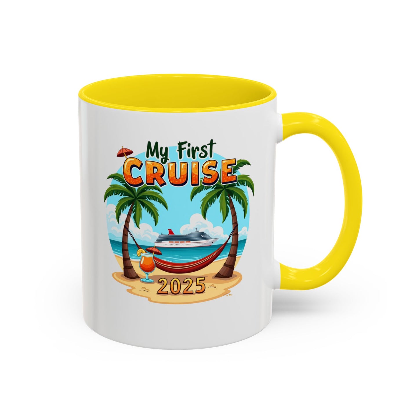 My First Cruise Coffee Mug, Royal Caribbean Mug, Cruise Gift, Cruise Ship Mug, Disney Cruise Line, Travel Mode