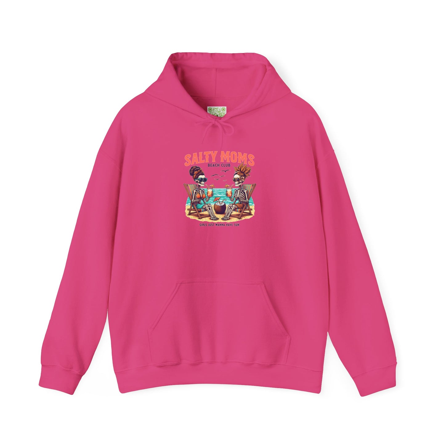 Salty Moms Beach Club Hoodie, Fun Summer Vibes, Beach Lovers, Summer Mom Hoodie, Girls Trip, Hot Mom Summer