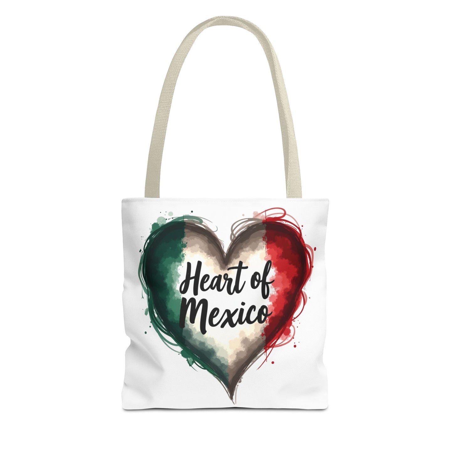 Heart of Mexico Tote Bag, Hispanic Heritage Bag, Mexican Pride Tote, Mexican Culture Bag, Brown Pride, Weekender Bag