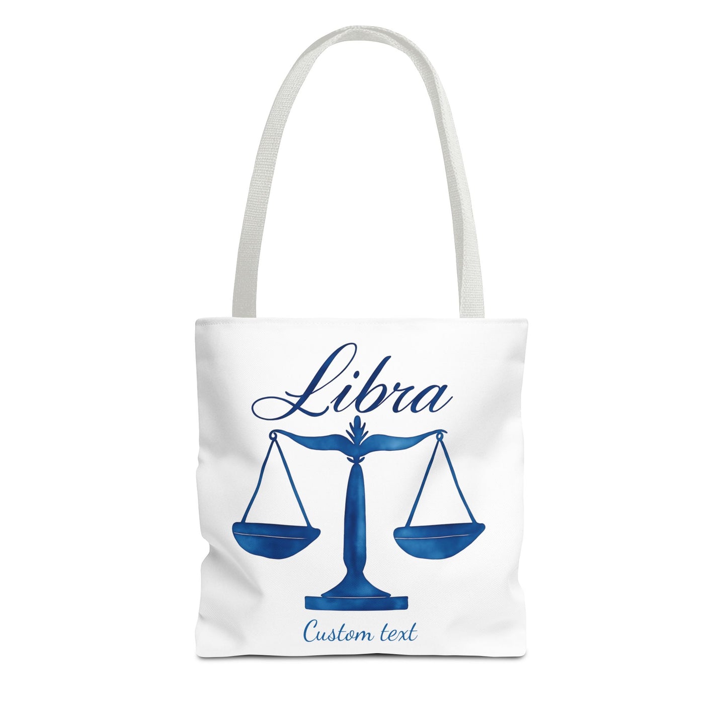 Libra Zodiac Personalized Tote Bag, Artistic Tote Bag, Astrology Lover Tote, Trendy Tote Bag, Unique Weekender Bag