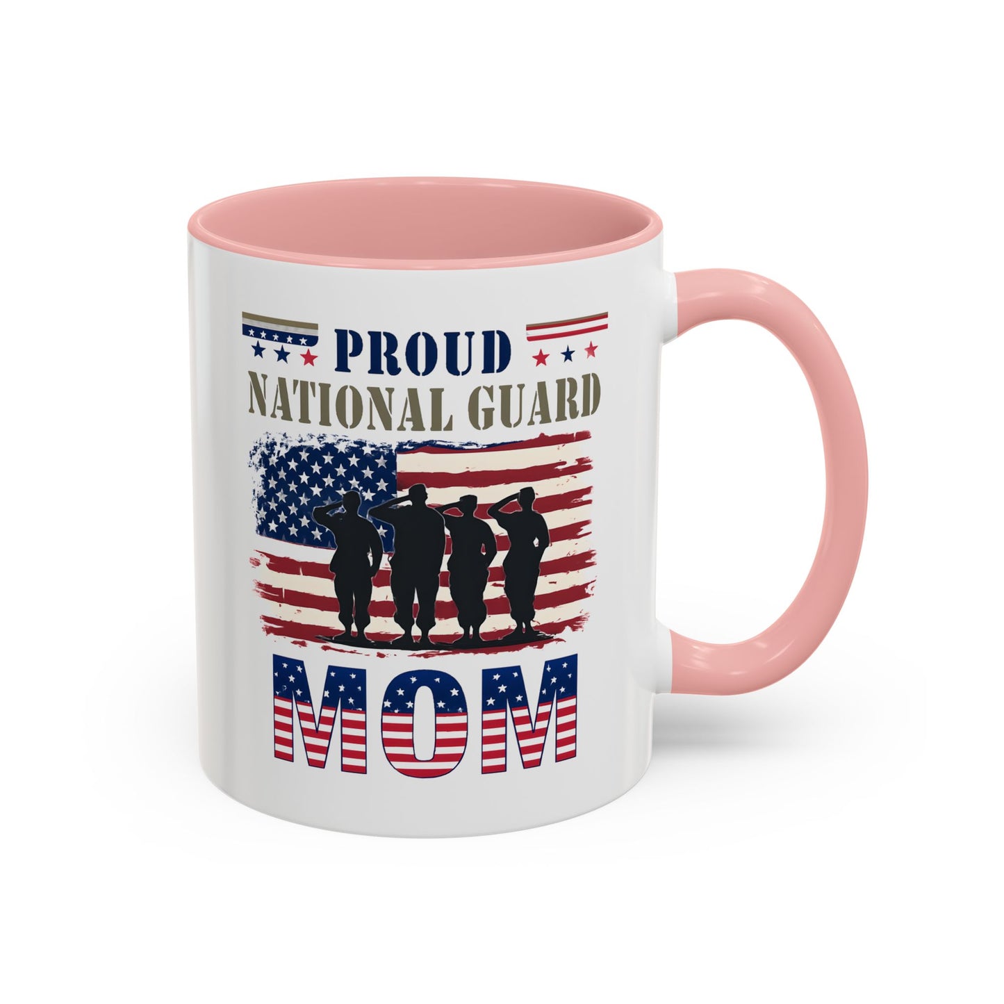 Proud National Guard Mom Mug, Army National Guard, Armed Forces, Veteran Appreciation, Military Family Gift