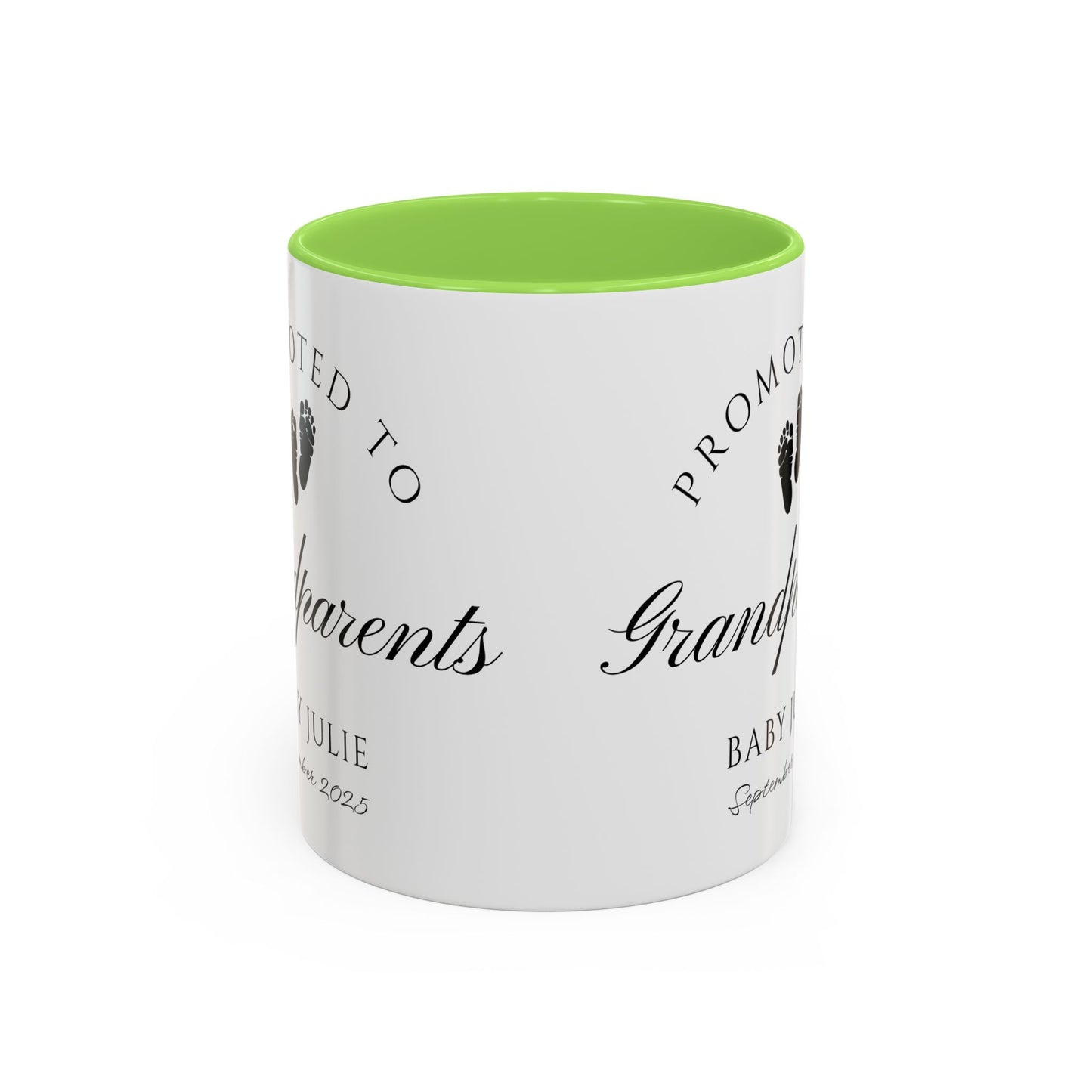 Promoted to Grandparents Mug, Pregnancy Announcement Coffee Cup, Baby Reveal Gift, New Grandparent Mug, Personalized Baby Announcement