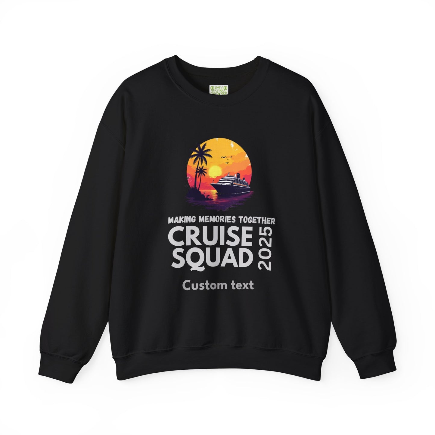 Personalized Cruise Squad 2025 Sweatshirt, 2025 Cruise Sweatshirt, Family Cruise Sweatshirt, Custom Cruise Apparel, Cruise Gifts