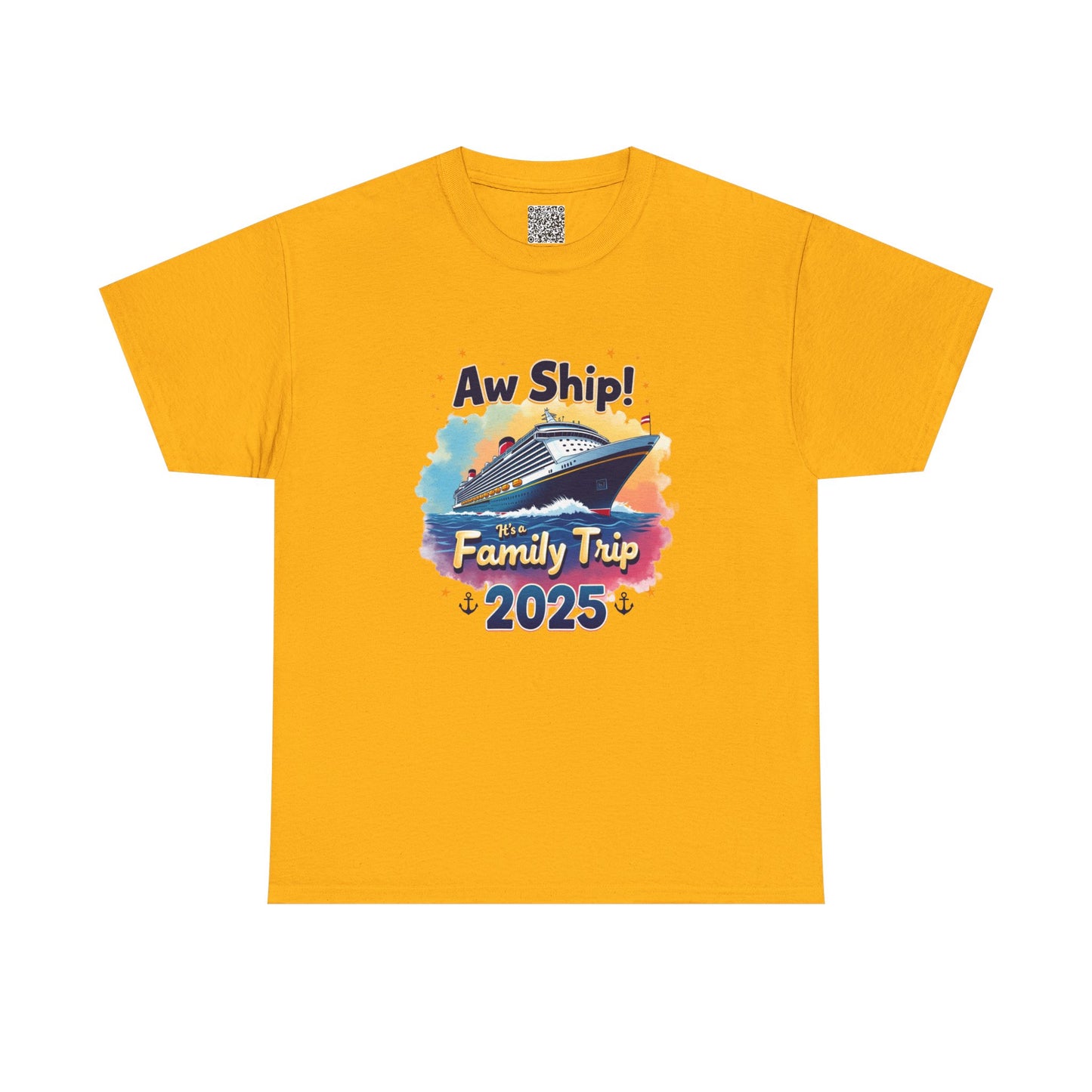 Aw Ship! Family Trip 2025 Shirt, Cruise Squad Shirt, Family Vacation 2025, Cruise Vacation, Personalized Shirts