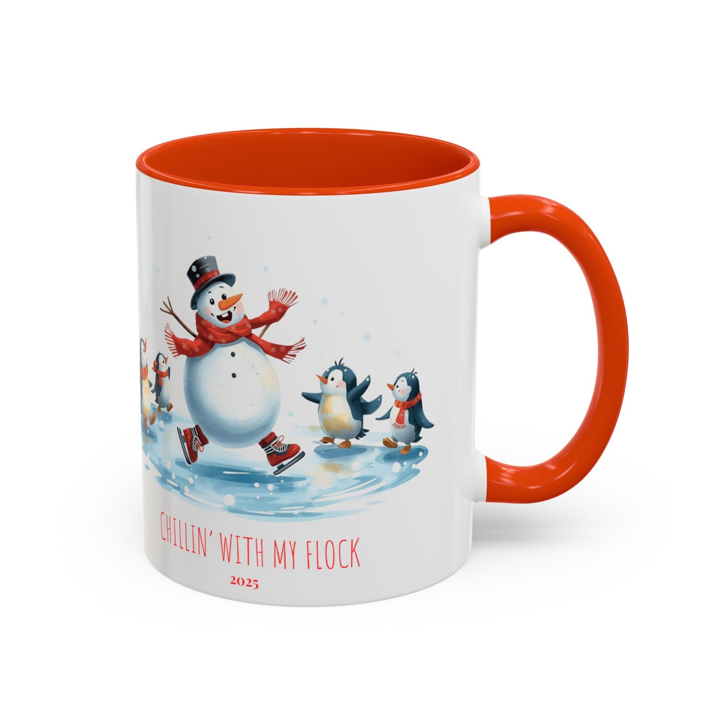 Christmas Snowman Mug – Cute Holiday Coffee Cup, Snowman Lover Gift, Hot Chocolate Mug, Christmas Cocoa Cup, Gift for Her 2025