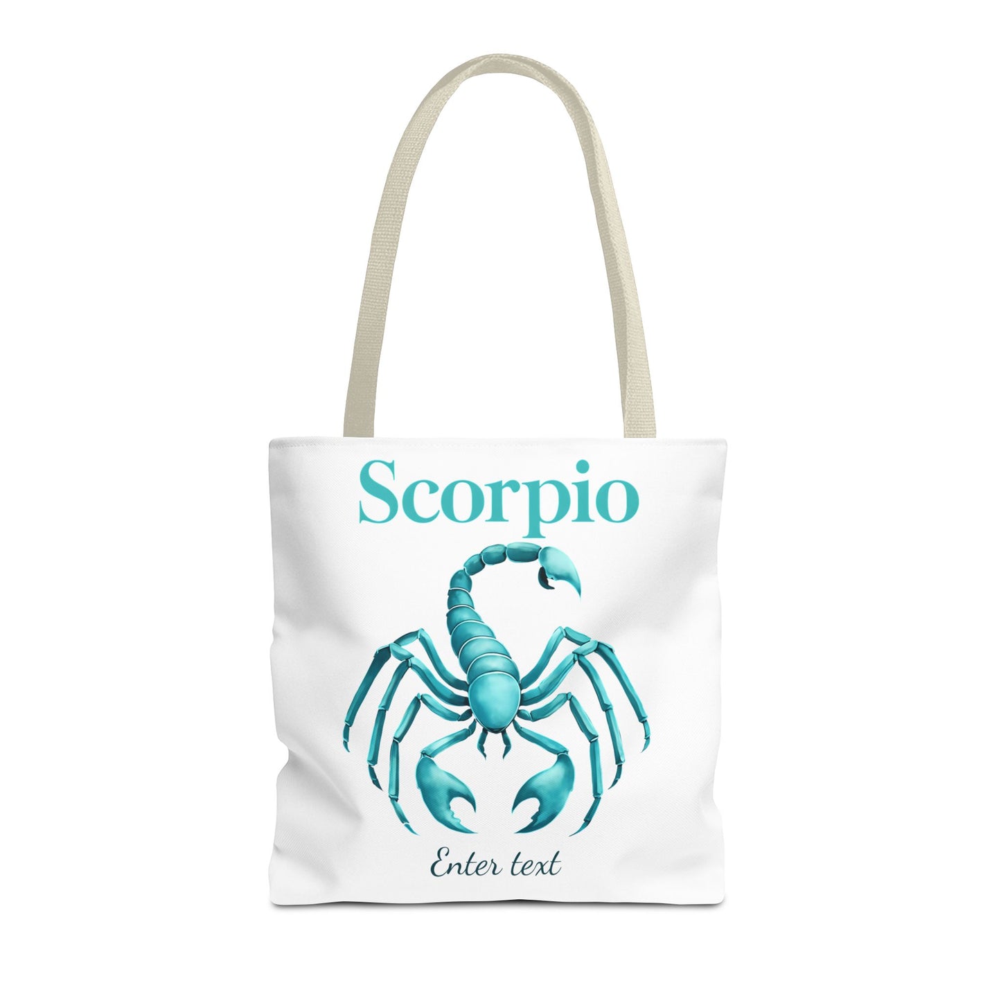 Scorpio Zodiac Personalized Tote Bag, Custom Scorpio Gift, Astrology Tote, Birth Month Gift, Scorpio Sign Present