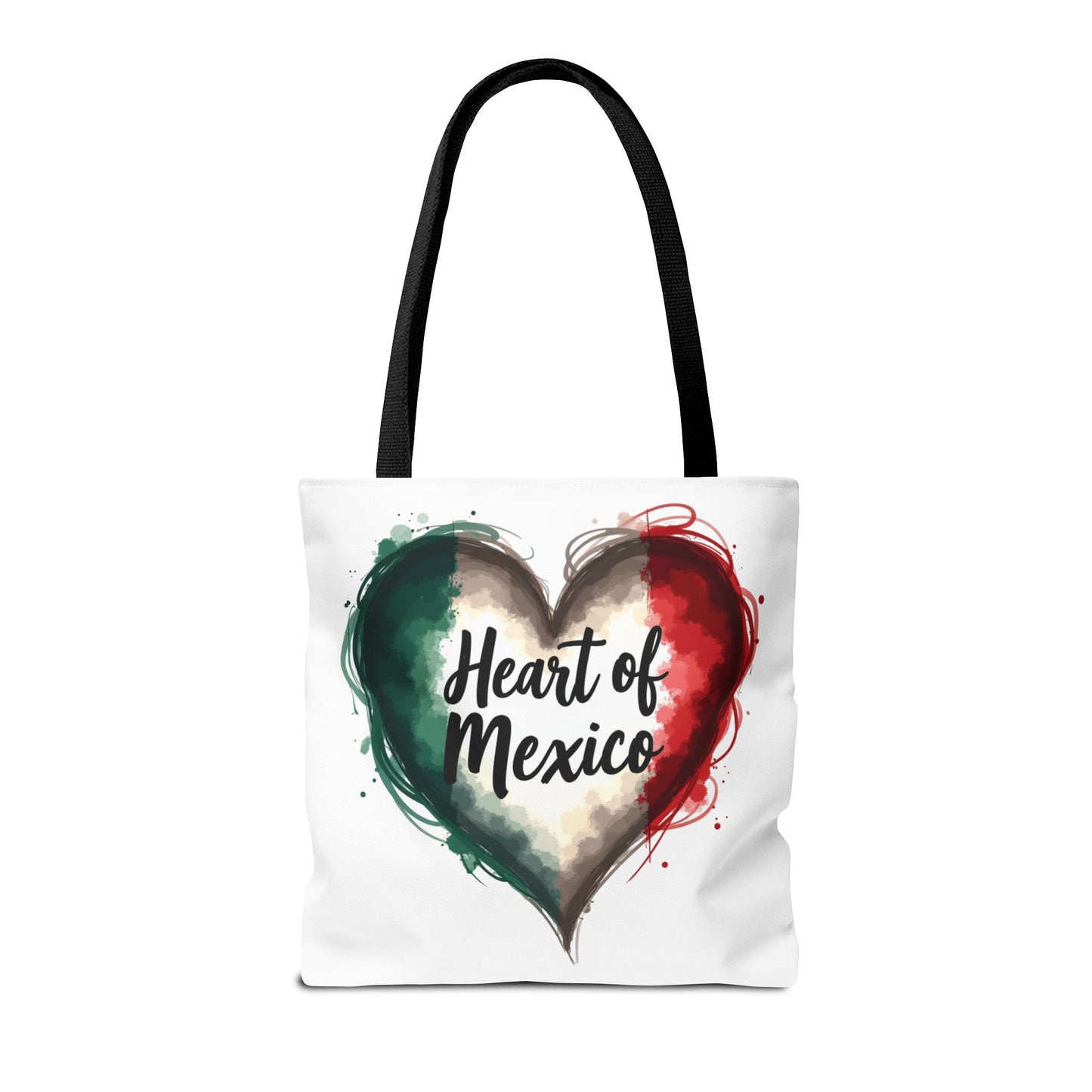 Heart of Mexico Tote Bag, Hispanic Heritage Bag, Mexican Pride Tote, Mexican Culture Bag, Brown Pride, Weekender Bag