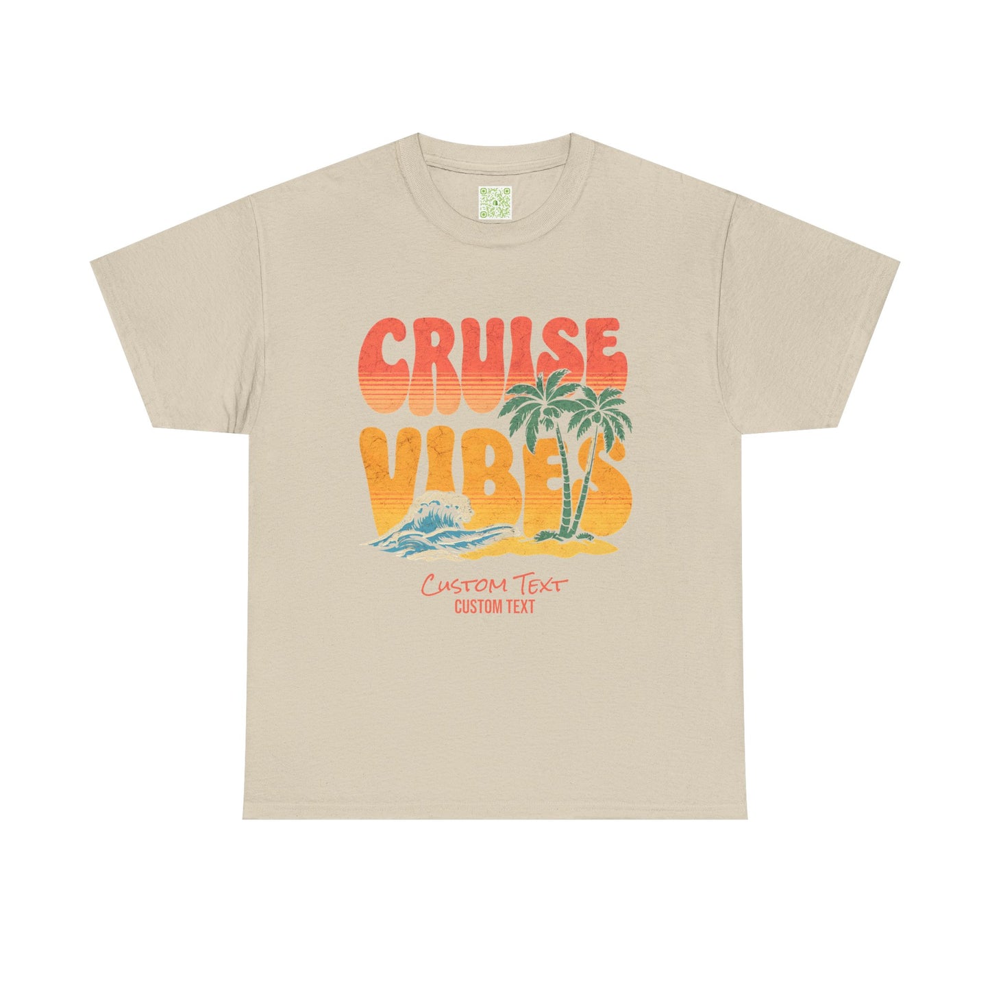 Cruise Vibes Unisex Tee, Cruise Squad 2025 Shirt, Family Vacay Mode, Personalized Cruise Shirt, Summer Trip