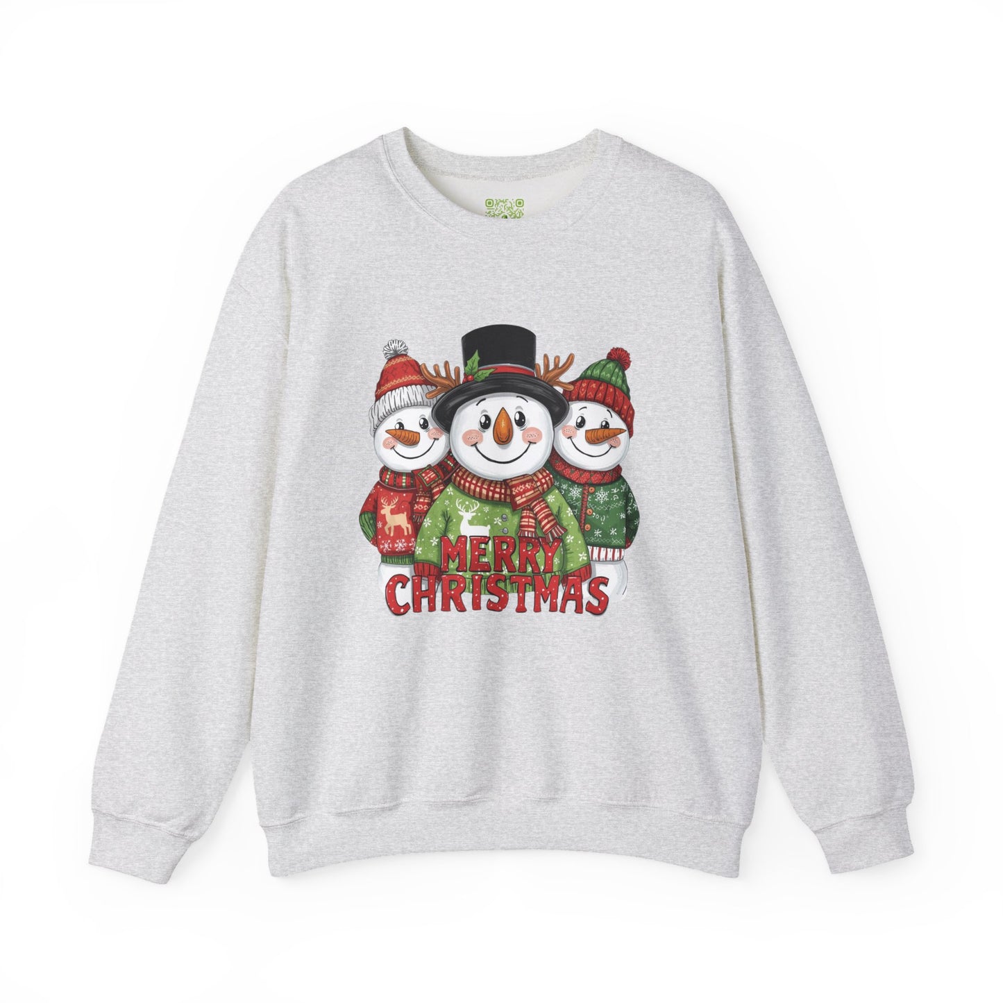 Merry Christmas Snowman Sweatshirt, Funny Snowman Shirt, Snowman Apparel, Cute Let It Snow Top, Snowman Lover Gift, Snowman Gift For Her, Kitschy Christmas Gift