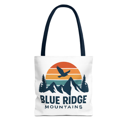 Blue Ridge Mountains Tote, Blue Ridge Parkway Bag, Appalachian Trail Tote, Smokey Mountains Gift, North Carolina Gift