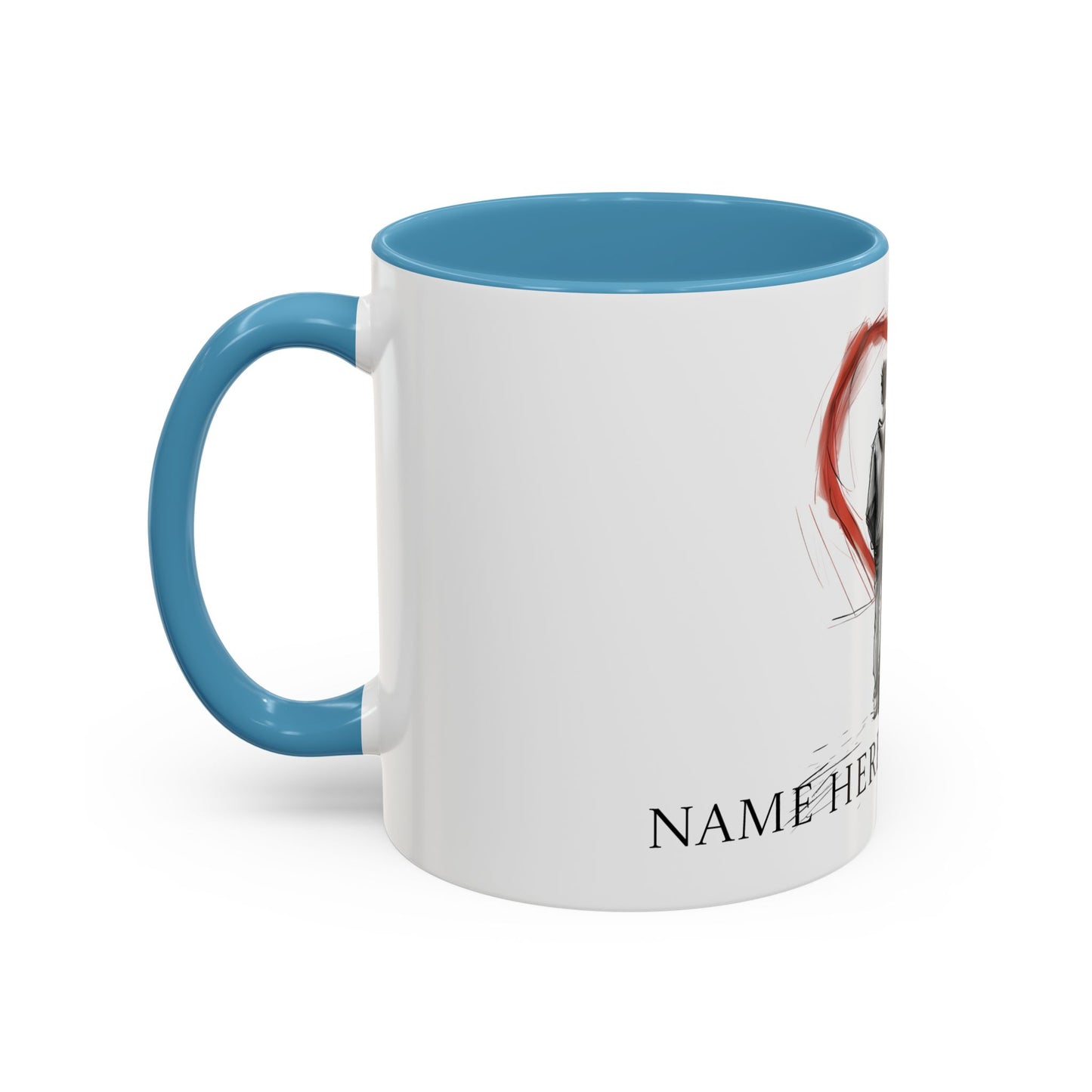 Customized Love Mugs for Two - A Romantic Home Accent for Coffee Connoisseurs - Unique Home Decor, Valentines Day Present