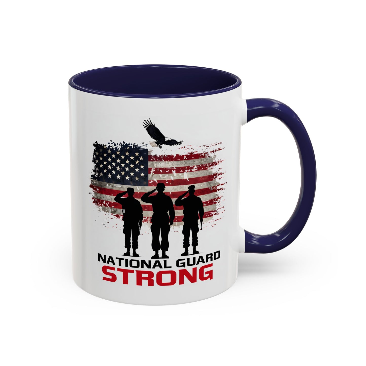 Patriotic National Guard Coffee Mug, Air National Guard, Army Wife Mug, Gift for Soldier, Army Veteran Gift, Army Dad Mug