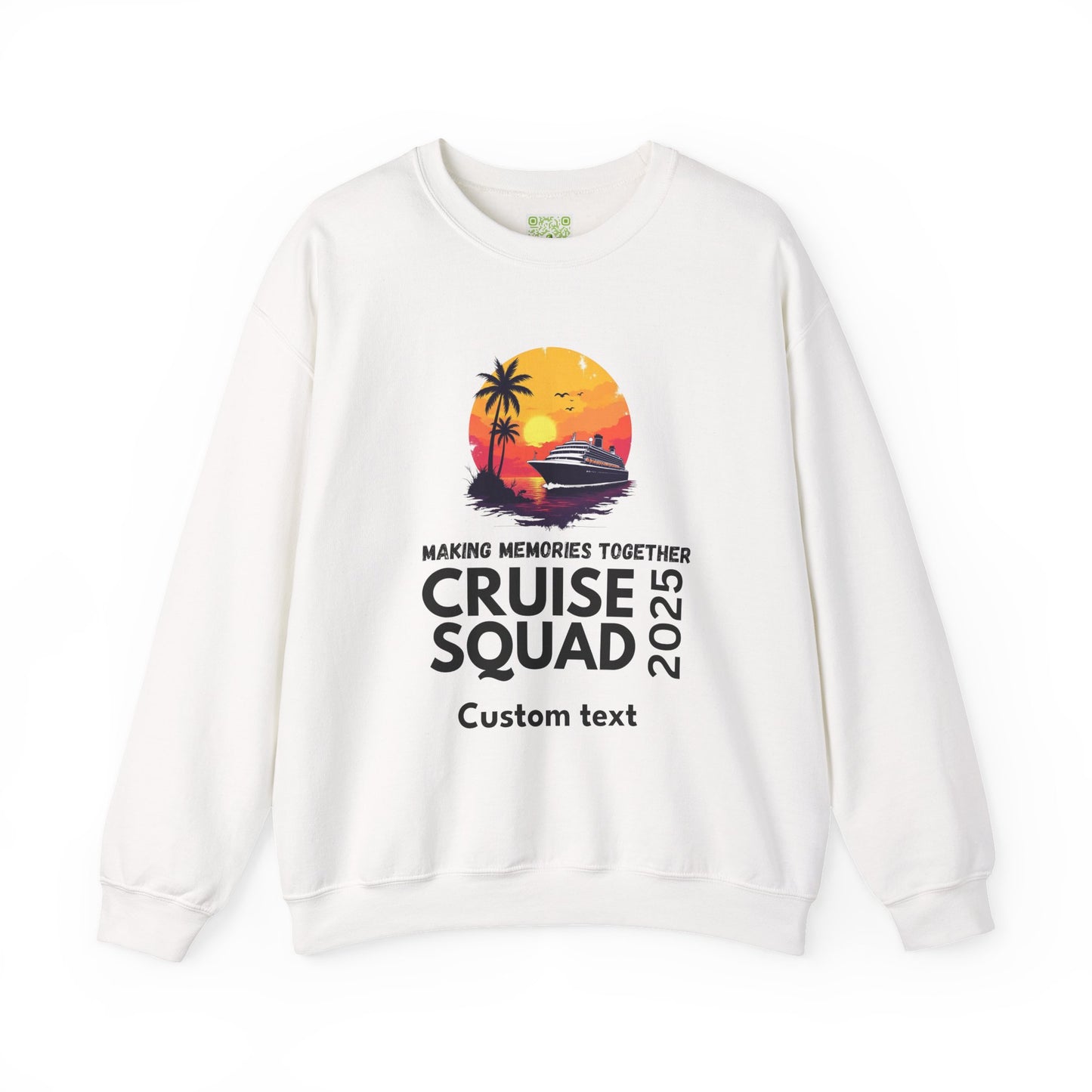 Personalized Cruise Squad 2025 Sweatshirt, 2025 Cruise Sweatshirt, Family Cruise Sweatshirt, Custom Cruise Apparel, Cruise Gifts