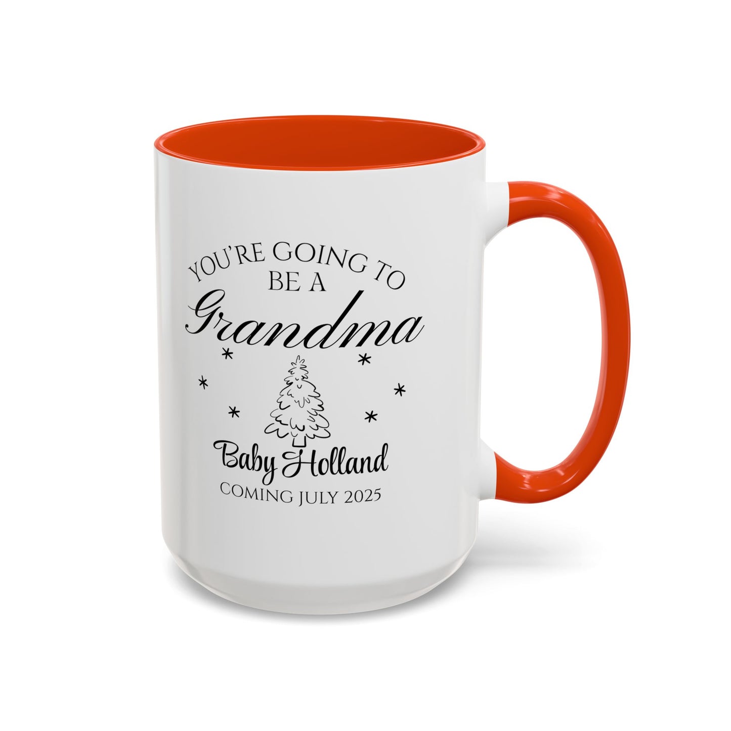 You’re Going to Be a Grandma Mug, Pregnancy Announcement Coffee Cup, New Grandma Gift, Baby Reveal Mug for Grandparents, 2025 Baby Announcement