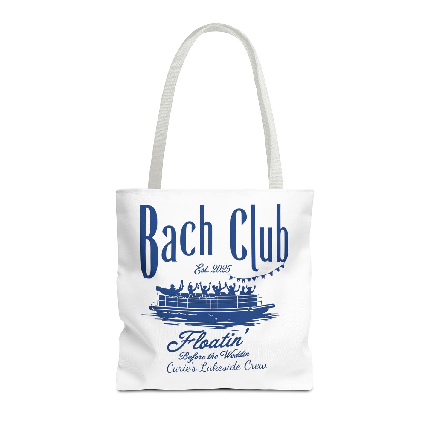 Personalized Lake Bach Club Tote Bag, Bride Tote Bag, Bridesmaid Tote Bags, Hen Party Favors, Girls Trip Gifts