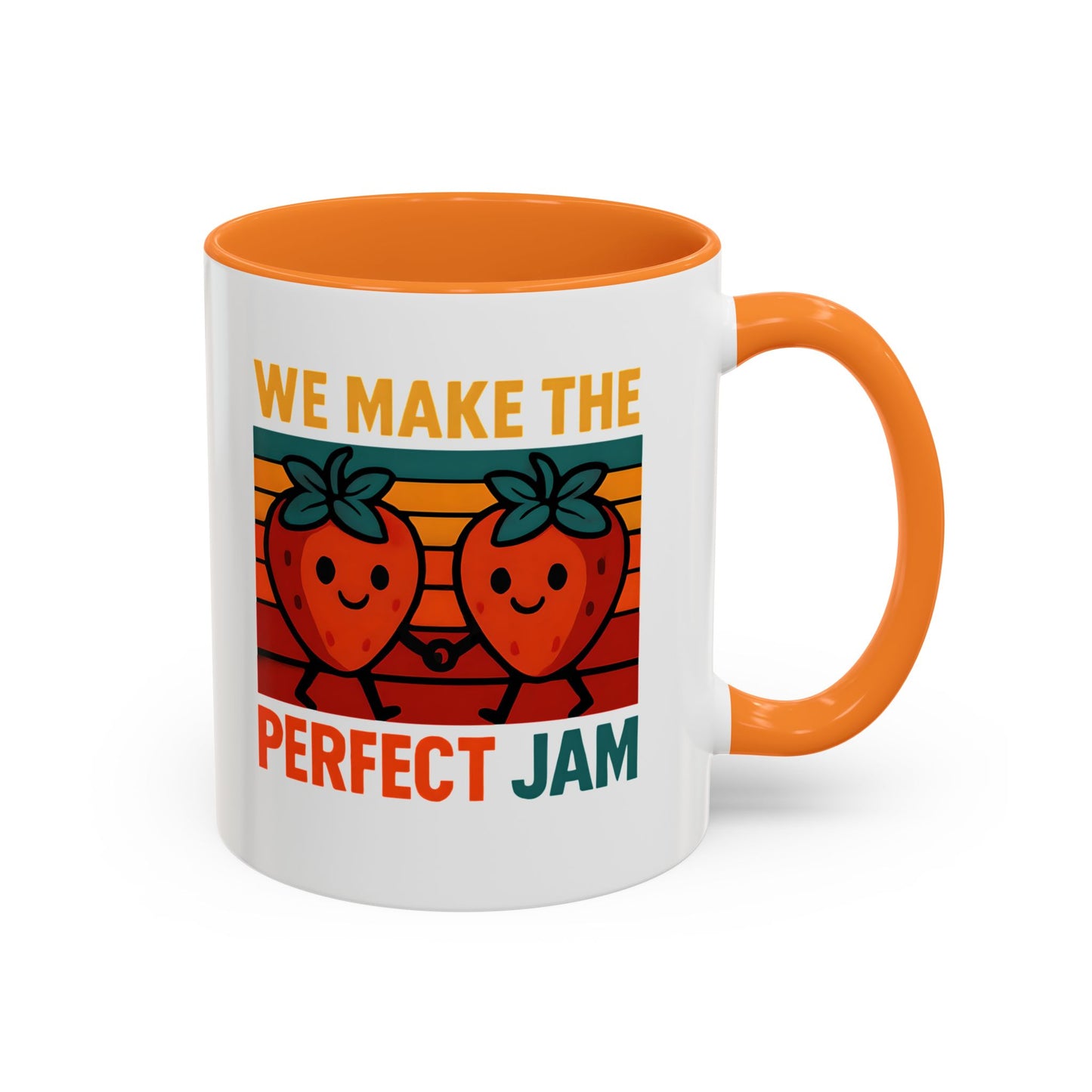 Humorous Strawberry Jam Coffee Mug, Summer Vibes Mug, Strawberry Mug, Food Humor Mug, Hilarious Mug, Gift Idea