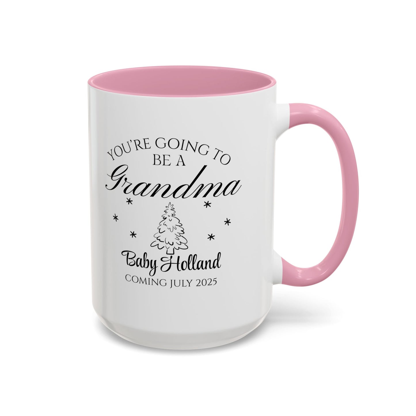 You’re Going to Be a Grandma Mug, Pregnancy Announcement Coffee Cup, New Grandma Gift, Baby Reveal Mug for Grandparents, 2025 Baby Announcement