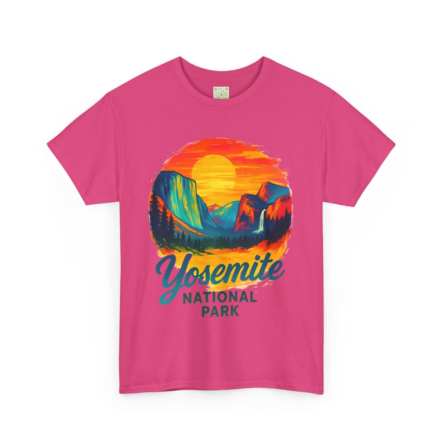 Retro Sunset Yosemite National Park Tee, Yosemite Shirt, Yosemite Gift, Wildflower Yosemite, Yosemite El Capitan