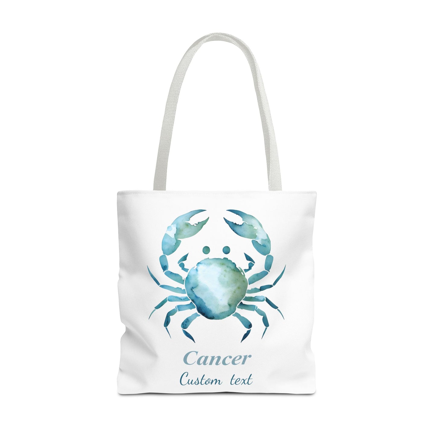 Cancer Zodiac Personalized Tote Bag, Astrology Lover Gift, Artistic Tote Bag, Trendy Tote Bag, Weekender Bag
