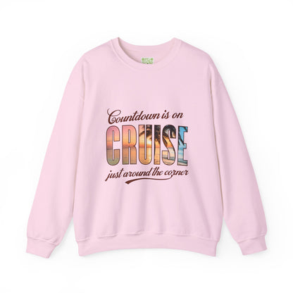 Cruise Countdown Sweatshirt, Cruise Squad Shirt, Family Cruise Shirt, Personalized Shirts, Family Vacation 2025