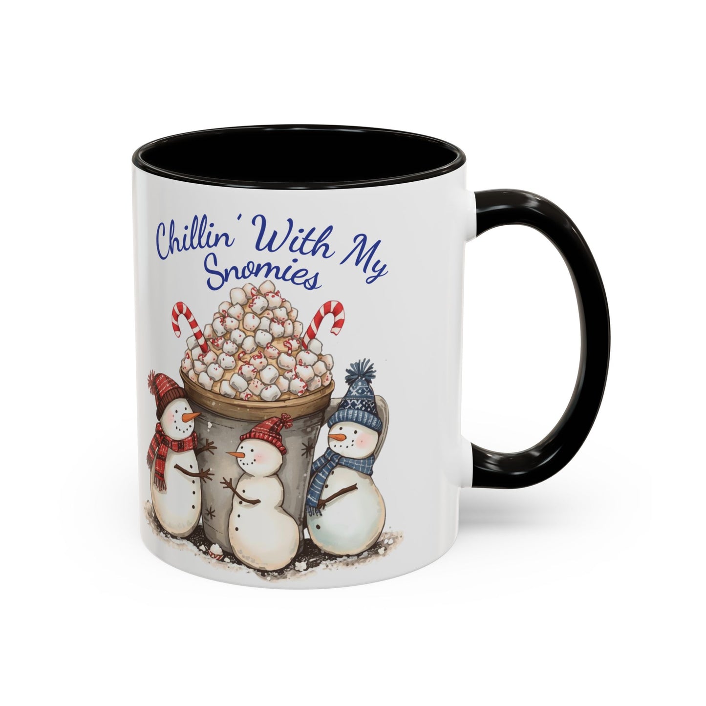 Snowman Holiday Mug - Festive Hot Cocoa Cup, Gift for Winter Lovers, Cozy Drinkware for Christmas, Cute Ceramic Coffee Mug