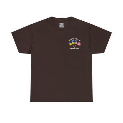 Standing With Ukraine 8647 Sunflower, Resistance Shirt, Unisex Deluxe, Ukrainian Gifts, Resist, Anti Trump, Ukraine Gifts, Unisex Deluxe Tee