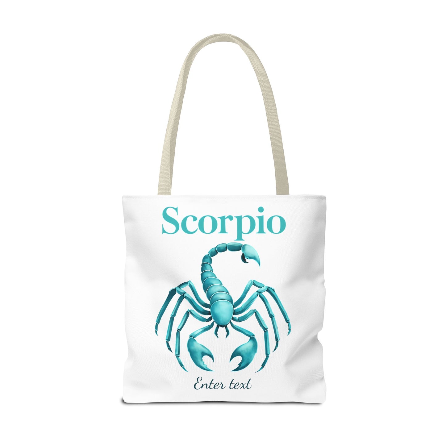 Scorpio Zodiac Personalized Tote Bag, Custom Scorpio Gift, Astrology Tote, Birth Month Gift, Scorpio Sign Present