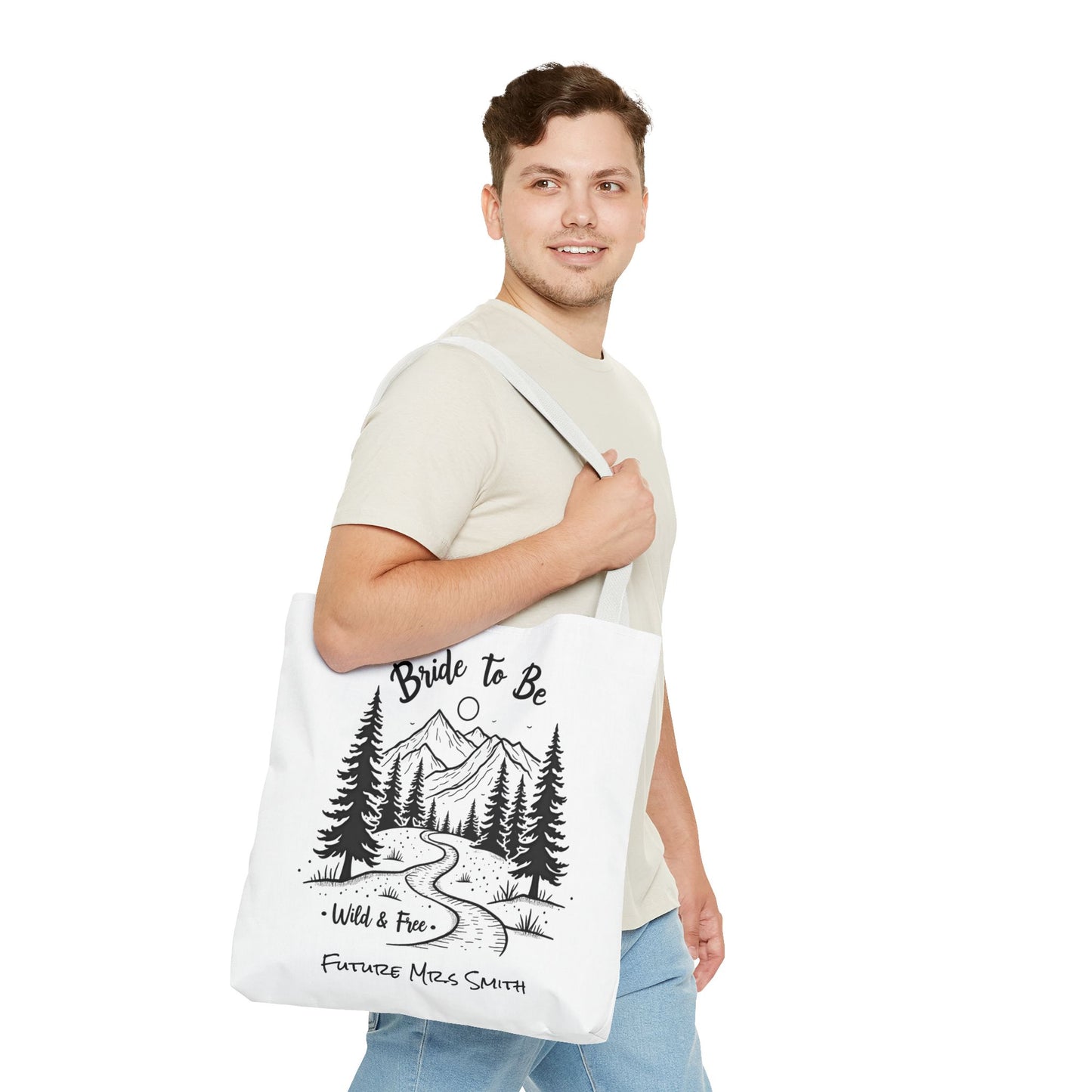 Personalized Bride To Be Tote, Bride Tote Bag, Bridesmaid Tote Bags, Hen Party Favors, Bride Tribe, Bride Squad