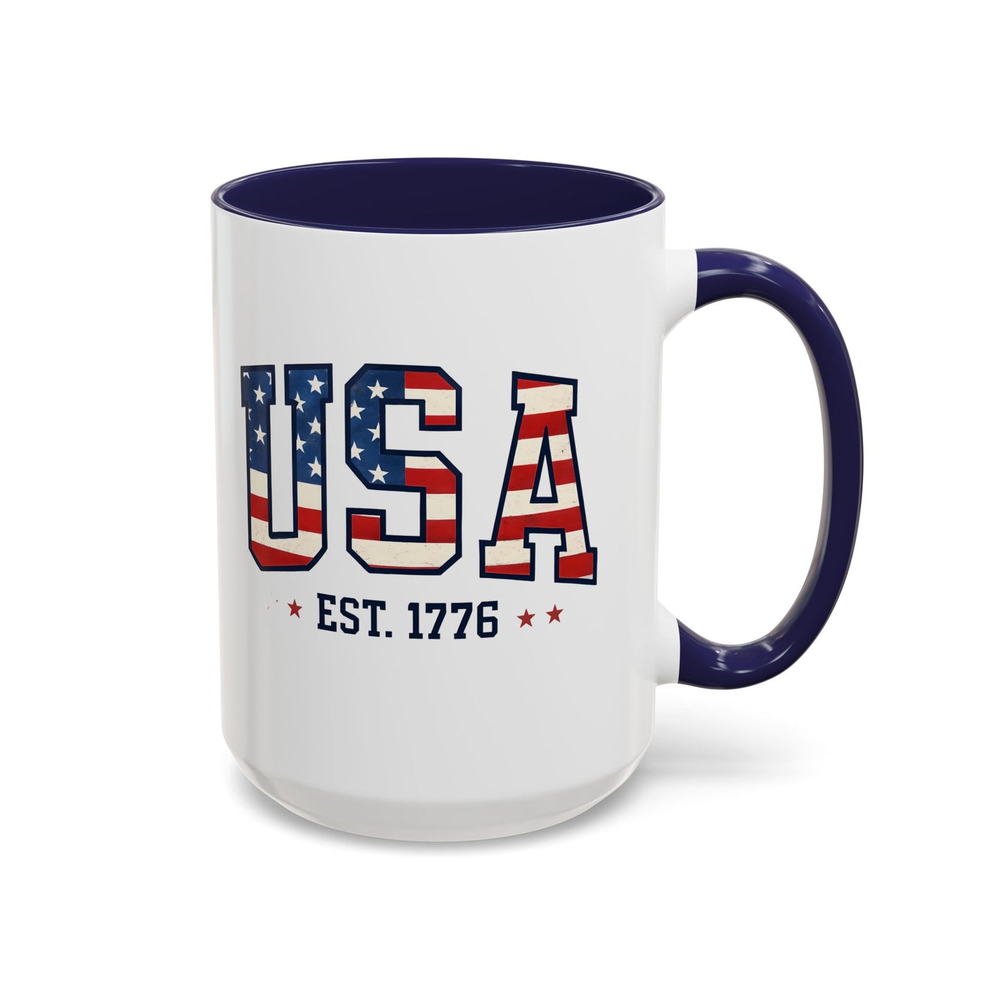 USA Patriotic Coffee Mug, Memorial Day Mug, American Flag Mug, Patriotic Mug, Freedom Cup, USA Flag Mug, Fourth of July