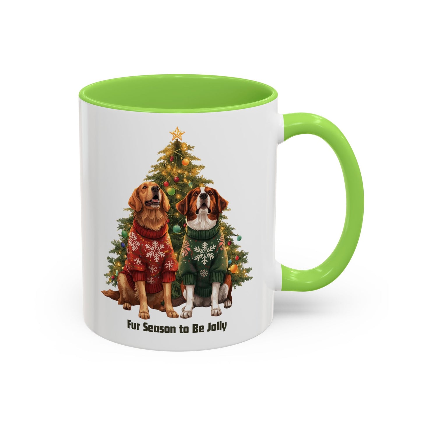 Festive Dog-Themed Mug for Pet Lovers, Dog Christmas Mug, Cute Christmas Dog Mug, Custom Dog Mom Mug, Merry Christmas