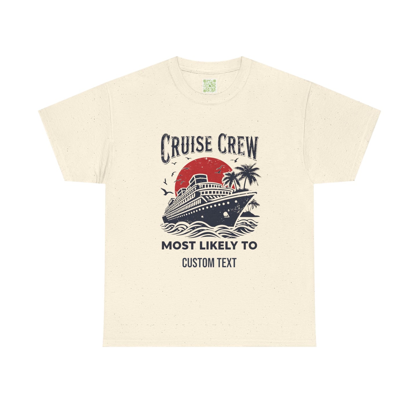 Custom Cruise Crew Unisex Tee, Cruise Shirts, Group Cruise Shirt, Birthday Cruise Tee, Family Cruise Shirt
